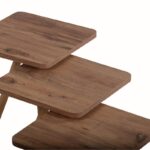 Σετ τραπεζιών σαλονιού Bella Atlantic Pine χρώμα 34x49x34cm ed12902 - Image 4