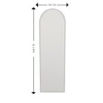 Καθρέφτης Emma mdf λευκό 50x160cm ed12908 - Image 2