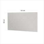 Καθρέφτης Mifo mdf λευκό 60x120cm ed12909 - Image 2