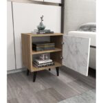 Κομοδίνο Inizio Hitit μελαμίνη 45x35x65cm ed12944 - Image 5