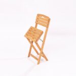 My σετ τραπέζι και καρέκλες κήπου 5 τεμάχια 80x72x60cm καφέ χρώμα ed12950 - Image 2