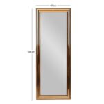 Καθρέφτης Liscia Bronze mdf 40x105cm ed12967 - Image 2