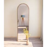 Καθρέφτης Emma mdf καρυδί 50x160cm ed12969 - Image 5