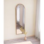 Καθρέφτης Emma mdf καρυδί 50x160cm ed12969 - Image 4