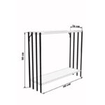 Κονσόλα Verona atlantic pine μελαμίνη 90x26x80εκ ed12971 - Image 2