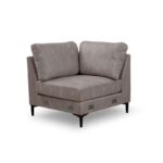 Γωνιακός καναπές Porto μπεζ 155x314cm ed12993 - Image 4