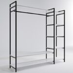 Ντουλάπα Trend άσπρο μελαμίνη 180x40x180εκ ed1299 - Image 5