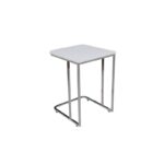 Τραπέζια σαλονιού σετ 3 τεμάχια Zigon 41x46cm μέταλλο mdf ed13060 - Image 5