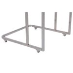 Τραπέζια σαλονιού σετ 3 τεμάχια Zigon 41x46cm μέταλλο mdf ed13060 - Image 3