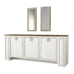 Μπουφέ Refle 180x45x76cm μελαμίνη ed1307 - Image 5