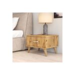 Κομοδίνο Auburn atlantic pine μελαμίνη 52x44 5x39 1cm ed13090 - Image 4