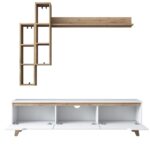 Έπιπλο τηλεόρασης Mito 180x35x48 6cm μελαμίνη ed13092 - Image 4