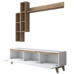 Έπιπλο τηλεόρασης Mito 180x35x48 6cm μελαμίνη ed13092 - Image 3