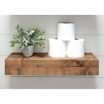 Ραφιέρα Raf καρυδί ξύλο 15x9x60εκ ed1310 - Image 5