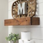 Ραφιέρα Raf καρυδί ξύλο 15x9x60εκ ed1310 - Image 4