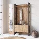 Έπιπλο Εισόδου Mondo Atlantic Pine χρώμα 90x34x180cm ed1315