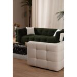 Καναπές τριθέσιος Cady μπεζ 235x100x72cm ed13170 - Image 5