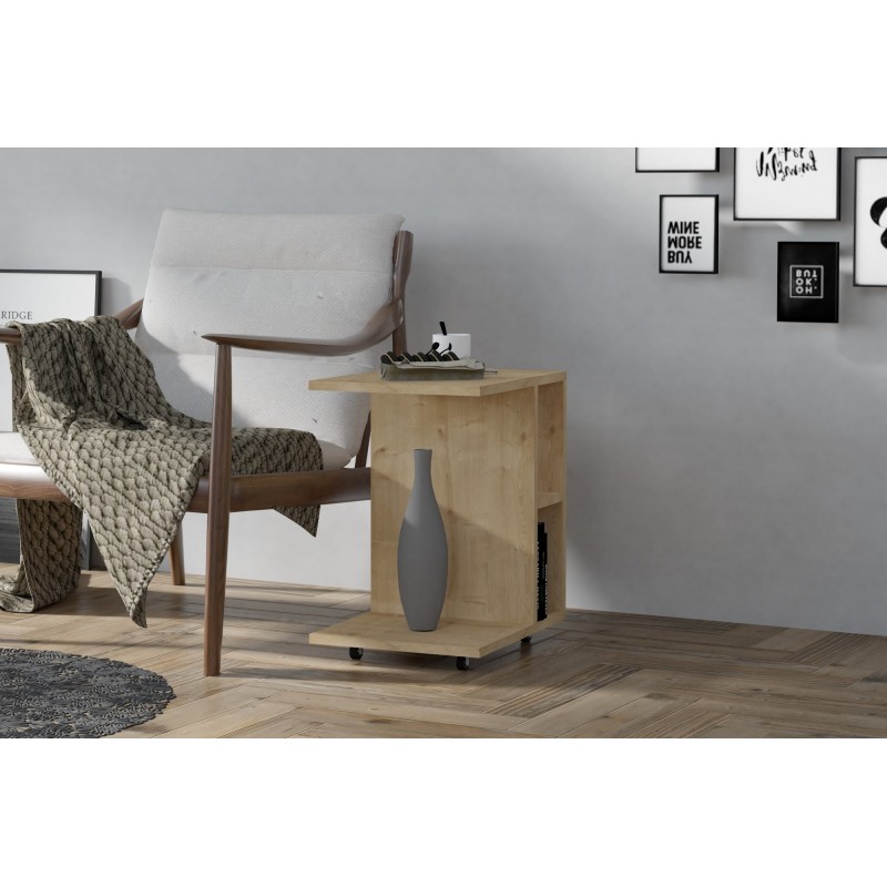 13177_0-800x800 Βοηθητικό τραπέζι Amy Sapphire 45x35x50cm ed13177 - Image 1