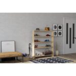 Παπουτσοθήκη Soul Sapphire χρώμα μελαμίνη 100x29 6x120cm ed13178