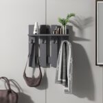 Ραφιέρα Utica ανθρακί μελαμίνη 57x18 2x59 6εκ ed13197