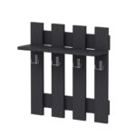 Ραφιέρα Utica ανθρακί μελαμίνη 57x18 2x59 6εκ ed13197 - Image 3