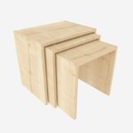 Τραπέζι σαλονιού Nora oak χρώμα 48 6x35x45cm ed13198 - Image 3