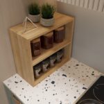 Ραφιέρα κουζίνας Neubran δρυς μελαμίνη 40x20x40εκ ed13308 - Image 5