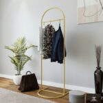 Ντουλάπα Lever χρυσό μέταλλο 46x34x140εκ ed13314 - Image 5