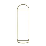 Ντουλάπα Lever χρυσό μέταλλο 46x34x140εκ ed13314 - Image 3