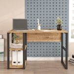 Γραφείο Veggio μελαμίνη 120x60x75cm ed13324 - Image 5