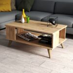 Τραπέζι σαλονιού Giro Atlantic Pine μελαμίνη 90x52x40εκ ed13388