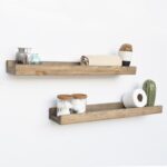 Ραφιέρα τοίχου Avra 60x8x15cm ξύλινη ed1350