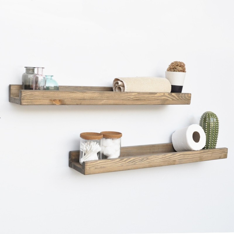 1350_0-800x800 Ραφιέρα τοίχου Avra 60x8x15cm ξύλινη ed1350 - Image 1