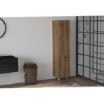 Ντουλάπι μπάνιου Lipa καρυδί μελαμίνη 35x31 9x154 8cm ed1355