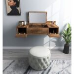 Τουαλέτα κρεβατοκάμαρας Zakkum Lydia μελαμίνη 100x33x39 1cm ed13591