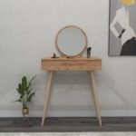 Τουαλέτα κρεβατοκάμαρας Siena Atlantic Pine μελαμίνη 129 2x35x72cm ed13616 - Image 4