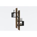 Ραφιέρα Emse δρυς ανθρακί μελαμίνη 53 8x19 6x108εκ ed1365 - Image 4