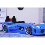 Κρεβάτι αυτοκινήτου Mac μπλε μελαμίνη 130x235x60εκ ed1366 - Image 2