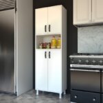 Ντουλάπι Seven άσπρο μελαμίνη 62 6x35 8x191εκ ed1368