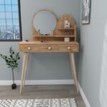 Τουαλέτα κρεβατοκάμαρας Ruges Atlantic Pine μελαμίνη 130 8x35x74cm ed13711 - Image 4