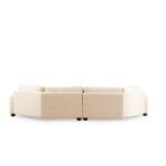 Καναπές τετραθέσιος River μπεζ 330x105x90cm ed13768 - Image 4
