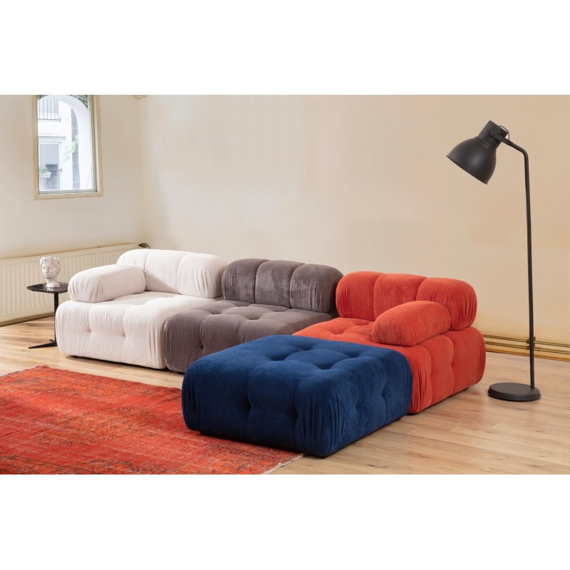 13772_0-800x800 Γωνιακός καναπές Doblo με Pouffe Multicolor 315x210cm ed13772 - Image 1
