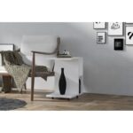 Βοηθητικό τραπέζι Amy White 45x35x50cm ed13781