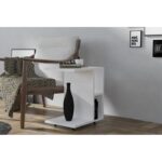 Βοηθητικό τραπέζι Amy White 45x35x50cm ed13781 - Image 3