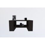 Τραπέζι σαλονιού Iris ανθρακί μελαμίνη 80x50x40εκ ed13788 - Image 4