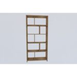 Βιβλιοθήκη Jordan Sapphire μελαμίνη 70x22x161 8εκ ed13796 - Image 3