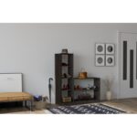 Έπιπλο εισόδου Daisy ανθρακί μελαμίνη 100x29 6x120εκ ed13802 - Image 5