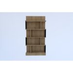 Βιβλιοθήκη Alex Sapphire χρώμα μελαμίνη 80x21 8x160cm ed13808 - Image 3