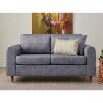 Καναπές διθέσιος Salo γκρι 154x83x86cm ed13812