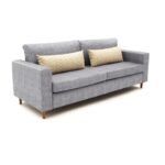 Καναπές τριθέσιος Step γκρι 211x83x86cm ed13819 - Image 2